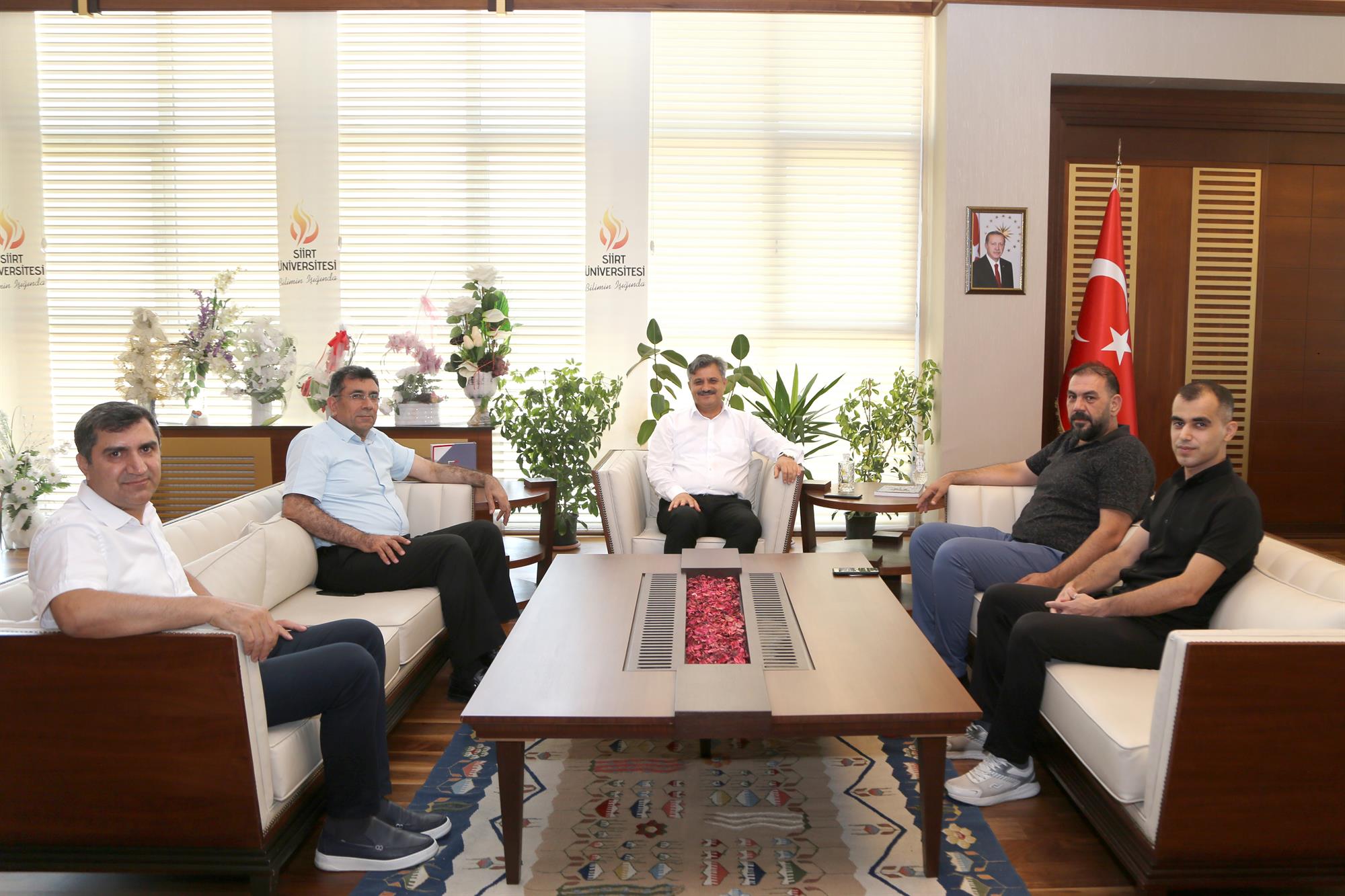 Türk Eğitim-Sen’den: Rektörümüz Prof. Dr. Nihat Şındak’a Ziyaret